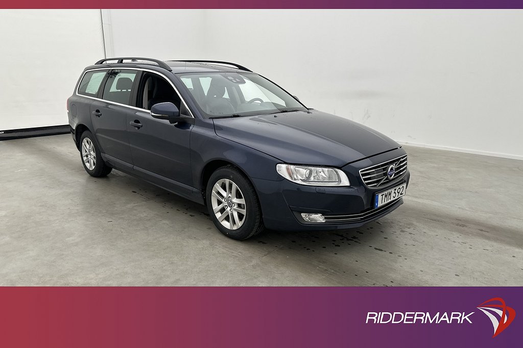 Volvo V70 D4 AWD 181hk Momentum Navi Värmare Sensorer BLIS