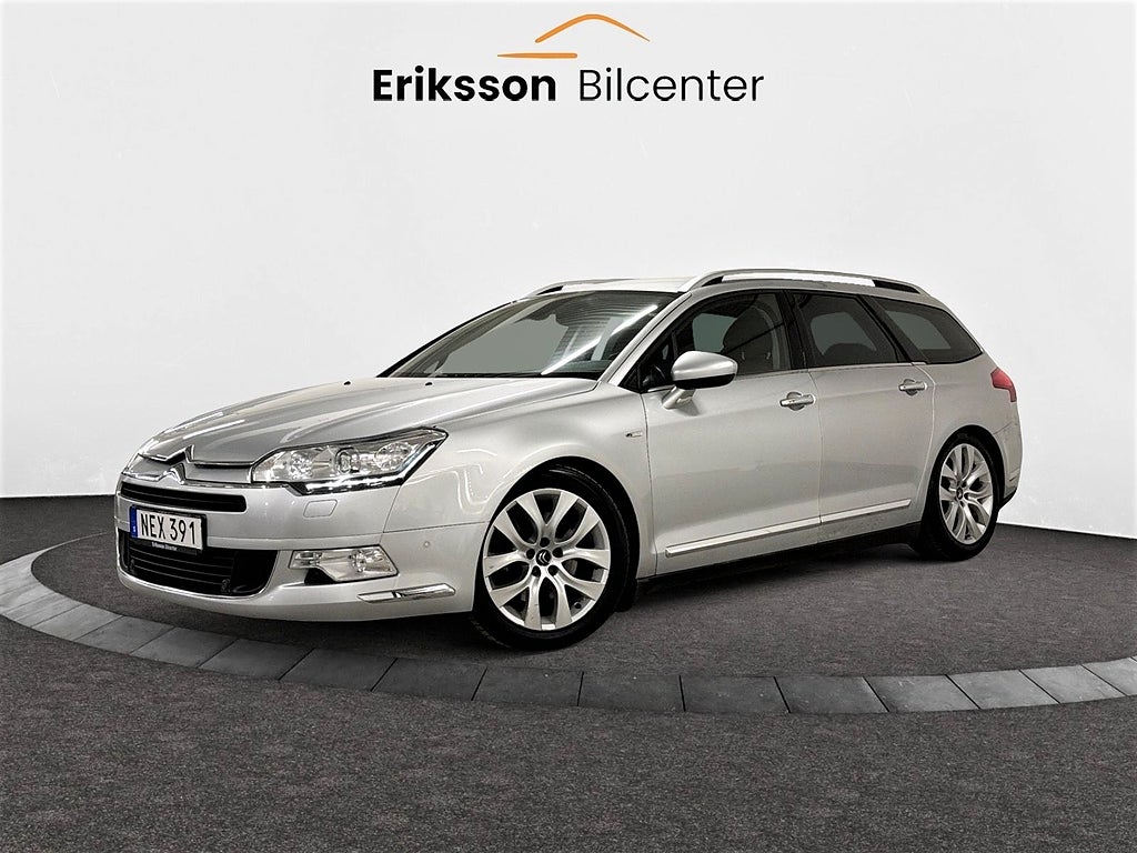 Citroën C5 Tourer 2.2 HDi 204hk Automat Drag/Skinn/0%Ränta