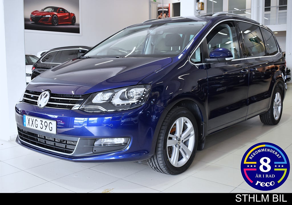Volkswagen Sharan 1.4 TSI 7-Sits Base Pano Värmare Navi 4,95% Ränta Moms