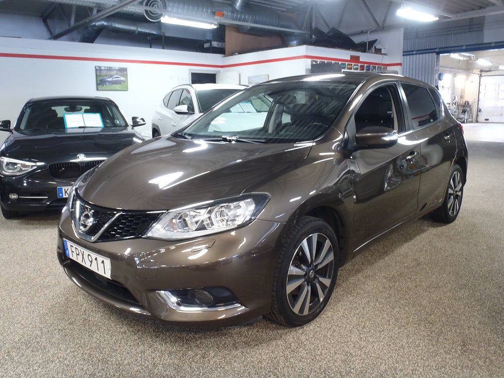 Nissan Pulsar 1.2 DIG-T 115hk, Kamera, GPS, Fullservad