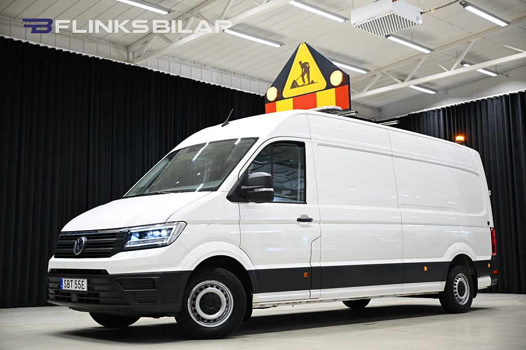 Volkswagen crafter 140HK L4 Automat|Inredd|Drag|Värmare|NyKamrem|Leasbar