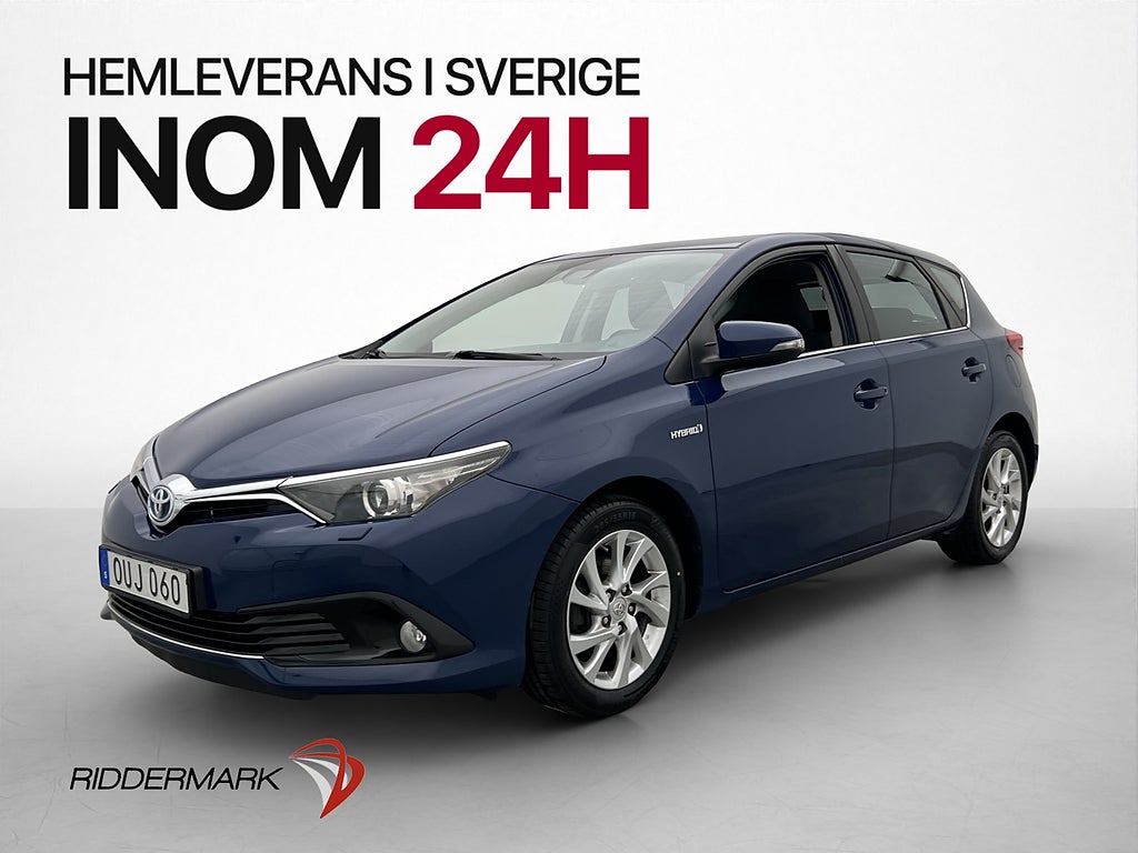 Toyota Auris Hybrid Active Kamera Keyless Farthållare BT
