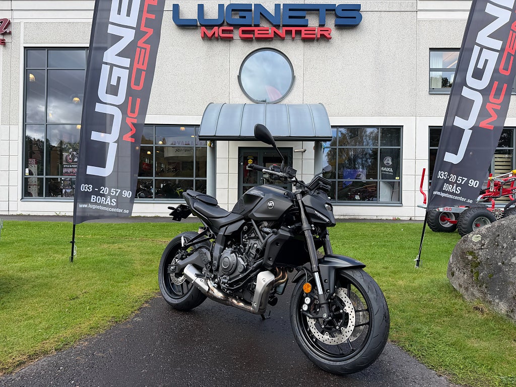 Yamaha MT-07 #Tailtidy + TankPads ; 2027 årsmodell# 