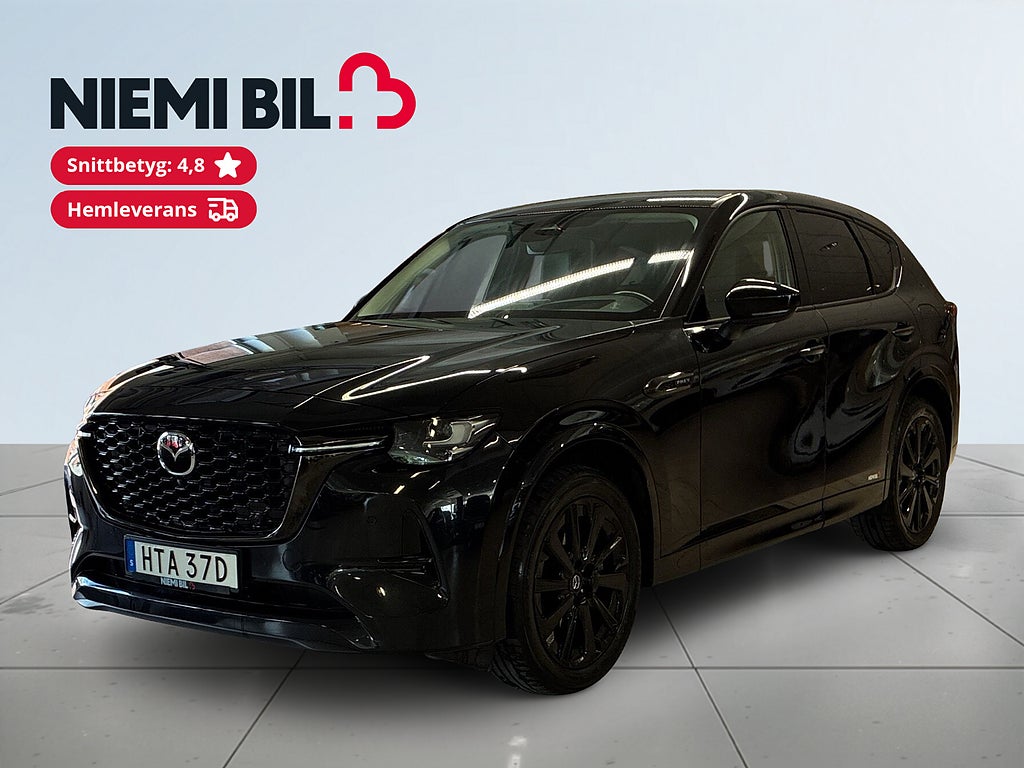 Mazda CX-60 AWD PHEV Homura Dragkrok 360° kamera HuD BOSE-ljud S&V 