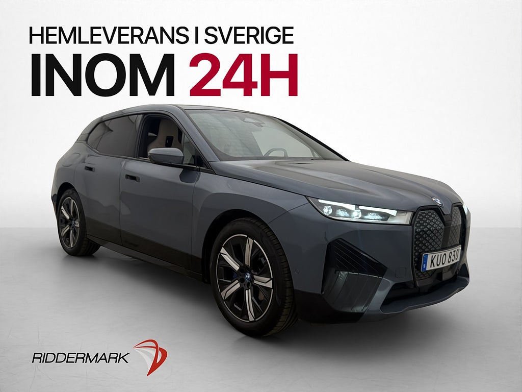 BMW iX xDrive50 Sport Pano Sky Navi Kamera Luft CarPlay Drag