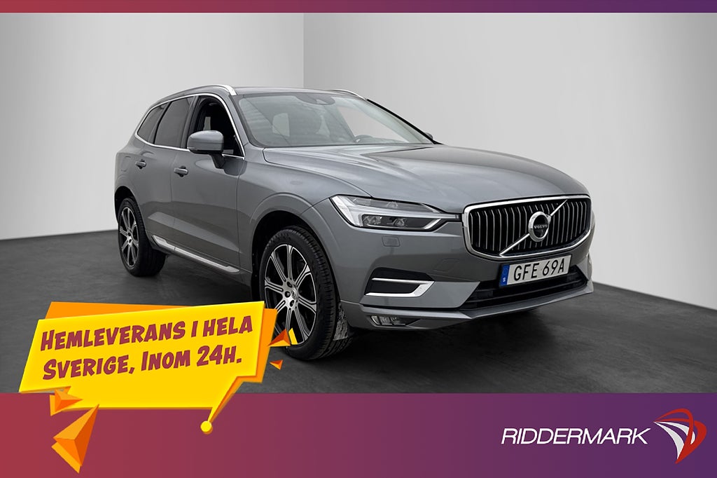 Volvo XC60 B4 AWD Inscription Värmare B&W 360° Pano Skinn
