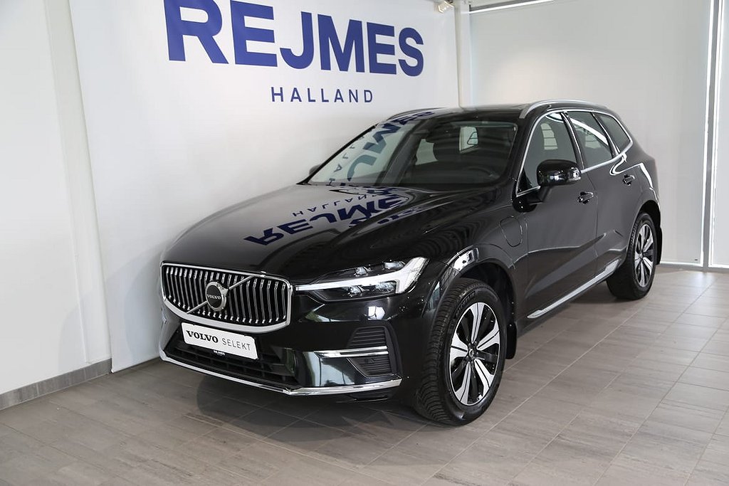 Volvo XC60 Recharge T6 Plus Bright Drag Kamera Läderstol