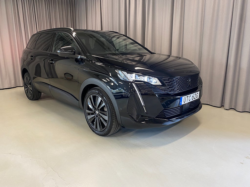 Peugeot 5008 GT Black Pack 130hk Automat. 7-sits. Navi