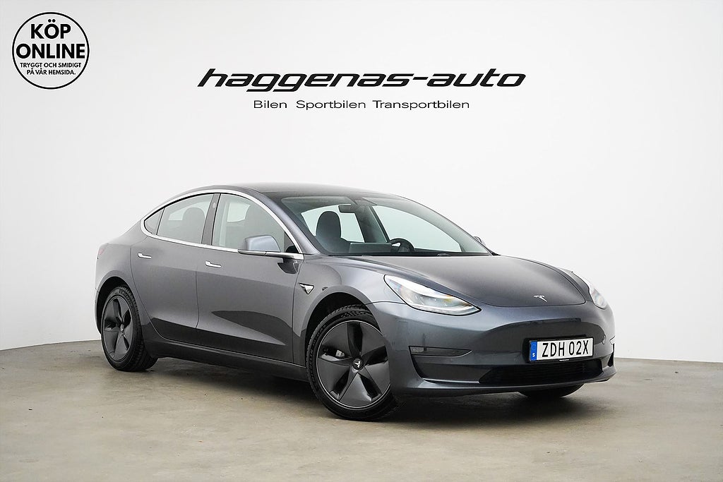 Tesla Model 3 Standard Range Plus / 258hk / Premium ljud