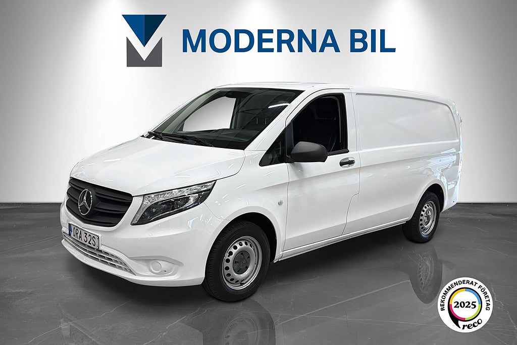 Mercedes-Benz Vito 116 CDI L2 Drag Moms Skinnklädsel Värmare 3-sits