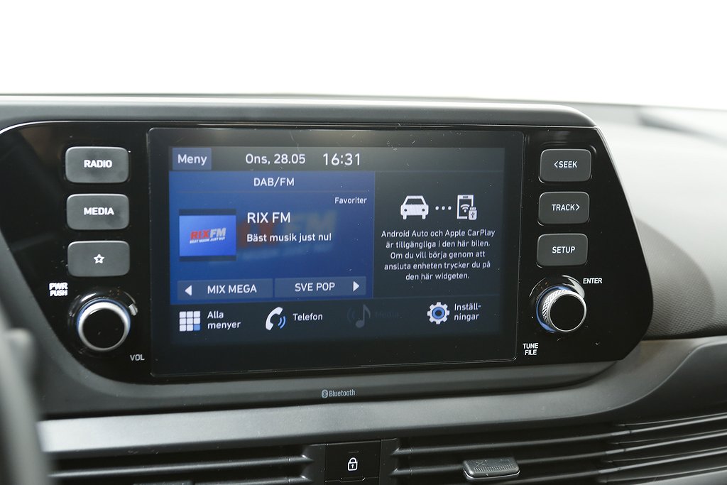 Hyundai i20 1,25 MPI 84hk Essential 5D Giltig Nybilsgaranti 2022