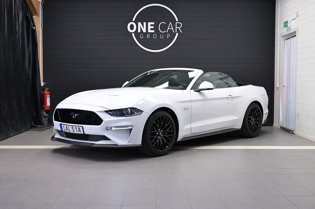 Ford Mustang GT Convertible B&O Keyless Sv-Såld Nyservad Nybes 450hk
