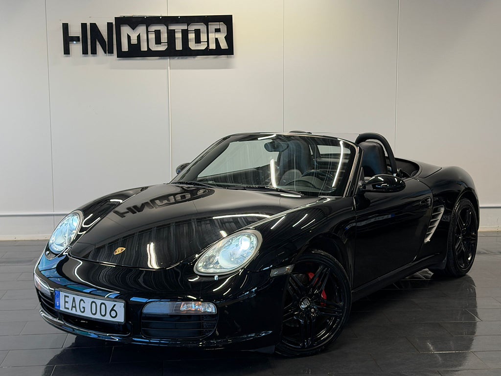 Porsche Boxster S Manuell 295hk |Cabriolet|Navigation|BOSE|NyServ|NyBes