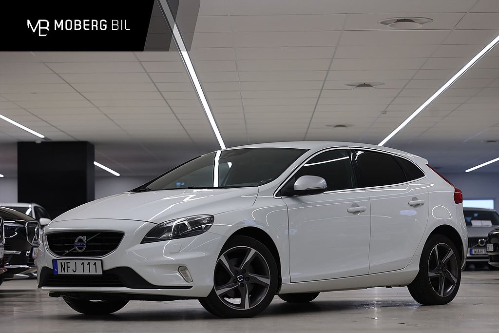 Volvo V40 D2 120hk *Kampanj!* R-Design Värmare PDC Bluetooth