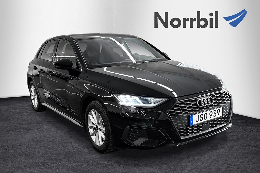Audi A3 Sportback 30 TFSI 110HK Proline, Carplay, Sportstolar
