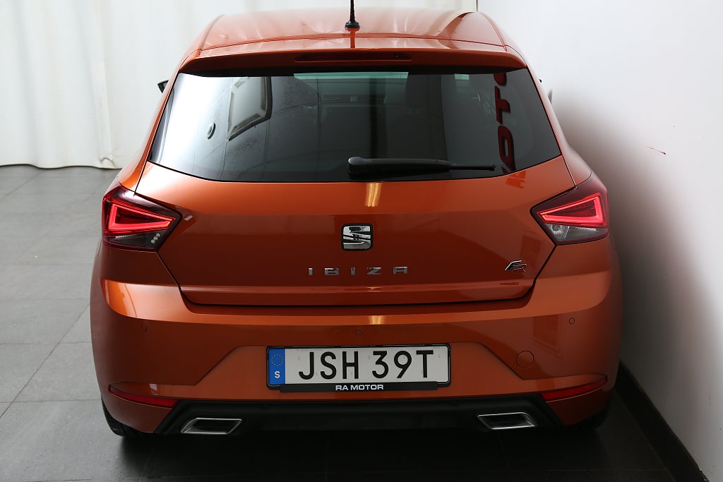 Seat Ibiza 1,0 TSI 115hk FR DSG 5-dörrar Full Link P-sensor