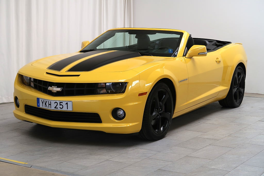 Chevrolet Camaro SS Convertible Hydra-Matic Lågmil Borla sportavgas