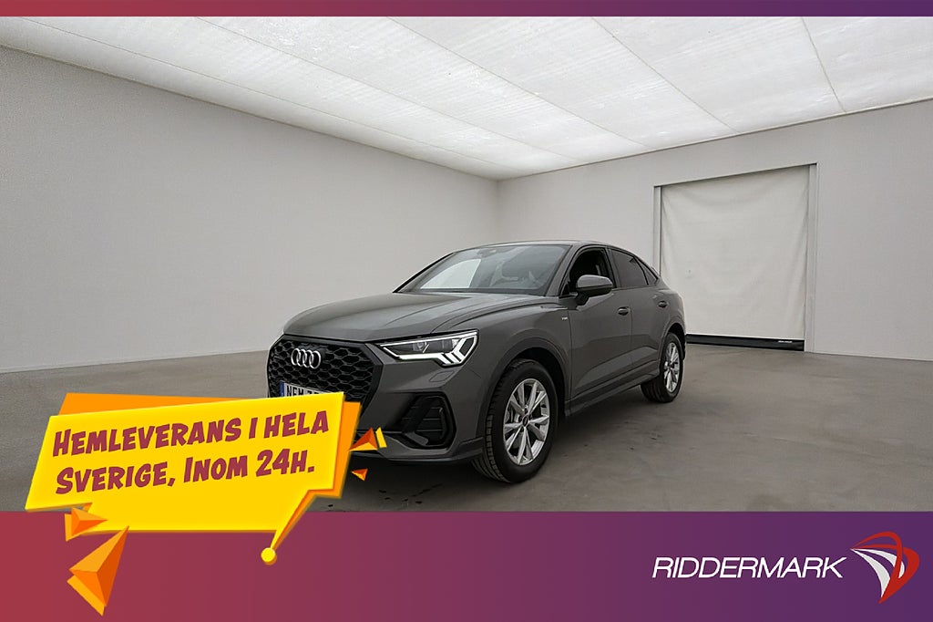 Audi Q3 Sportback 40 TFSI Q S-Line Cockpit Värm Kamera Drag