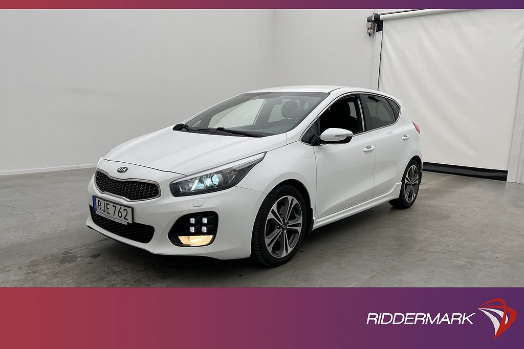 Kia Cee´d 1.6 CRDi 136hk GT-Line Kamera Navi Rattvärme