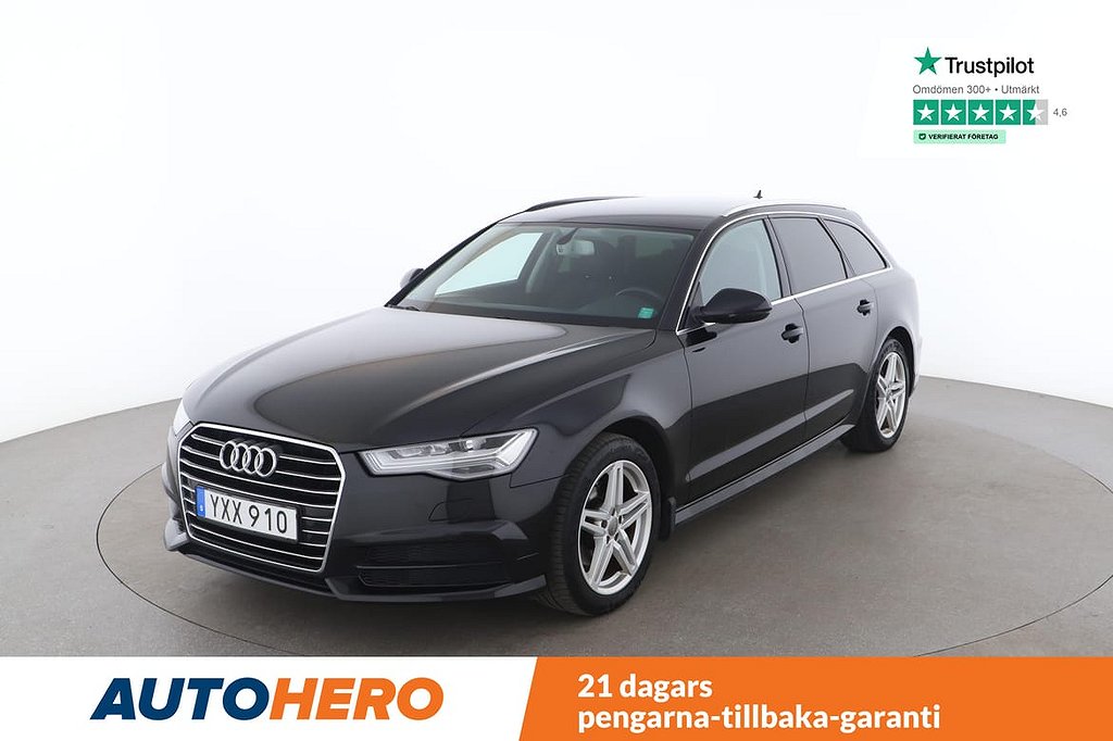 Audi A6 Avant Quattro / NYSERVAD, Motorvärmare, Dragkrok, 190HK