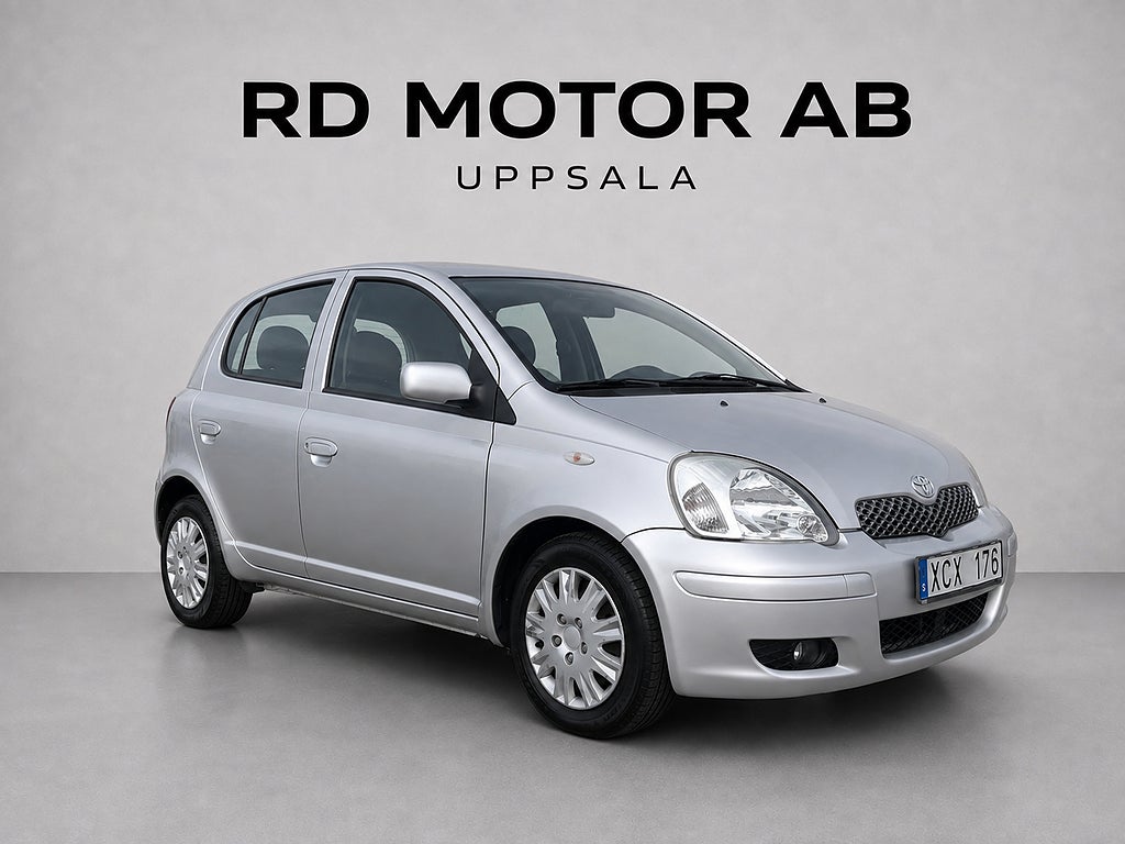 Toyota Yaris 5-dörrar 1.3 VVT-i Super ECT 4vxl Låga mil Nybesiktad