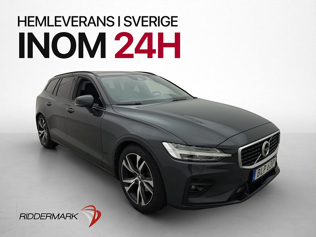 Volvo V60 D4 190hk R-Design VOC Pano H/K HUD 360° Dragkrok