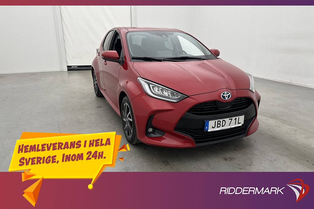 Toyota Yaris Hybrid 116hk Active Plus Kamera Rattvärme