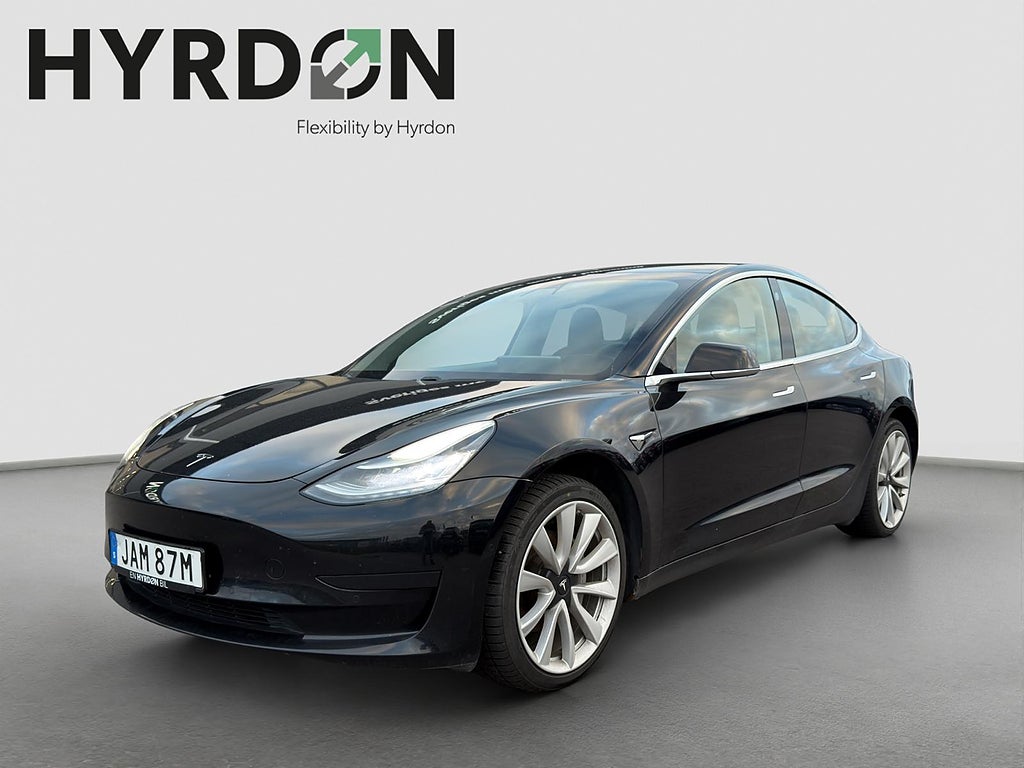Tesla Model 3 Standard Range Plus - Skinn - Glastak - Dragkrok