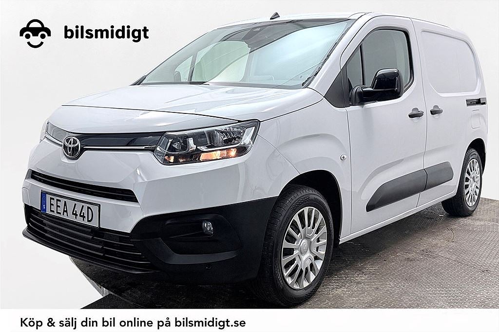 Toyota ProAce City 1.5D 3sits 2xSidodörr Kamera Värmare MOMS 130hk
