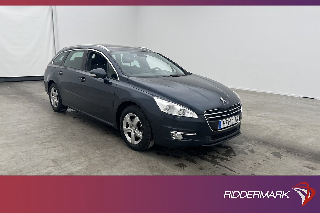 Peugeot 508 SW 114hk En-bruk Panorama Sensorer Farthållare