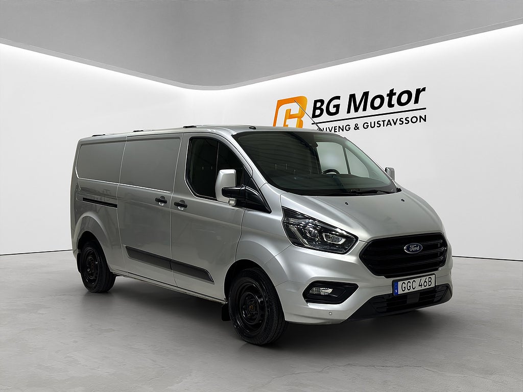 Ford Transit Custom 2.0 TDCi 130HK Aut Värmare/Backkamera/Krem-bytt/Moms