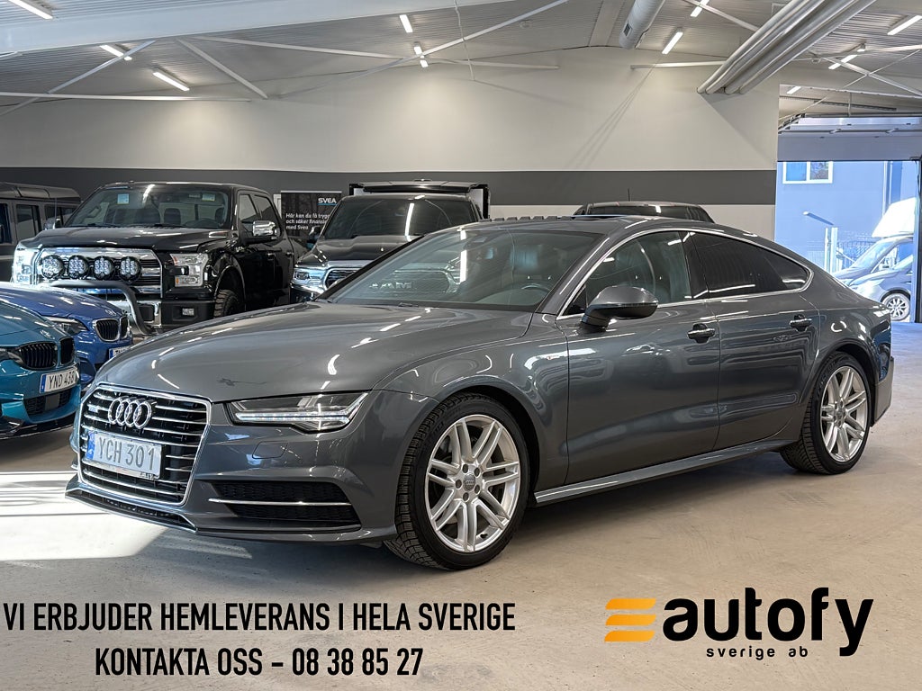 Audi A7 SB 3.0 TDI V6 QUATTRO S-LINE PDC DRAG TAKLUCKA KEYLESS