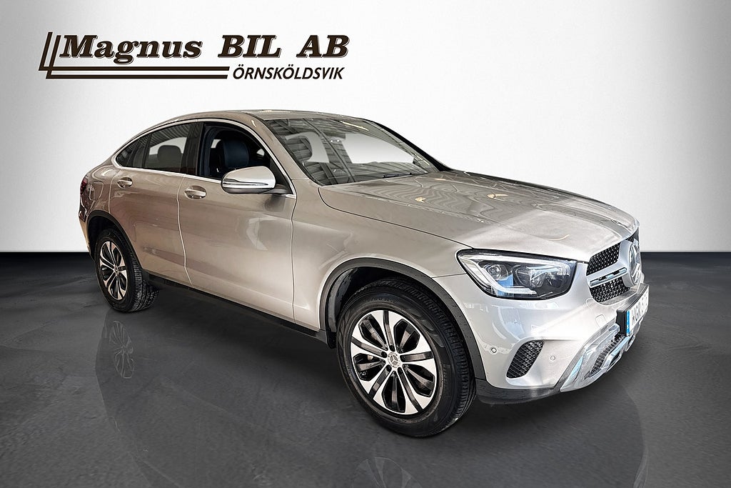 Mercedes-Benz GLC 300 de Coupé 4MATIC Aut P-värm Kamera Skinn Navi Moms miniatyr 3