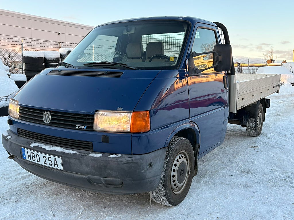 Volkswagen Transporter T4 2.5 TDI Lång flak Nybesiktigad / 1-Ägare