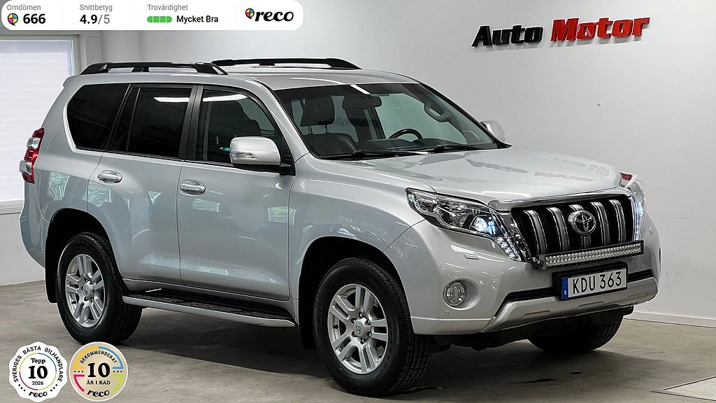 Toyota Land Cruiser 2.8 D-4D 4WD 177hk Drag