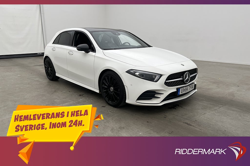 Mercedes-Benz A200 AMG Pano Burmester Wide Kamera Navi Drag