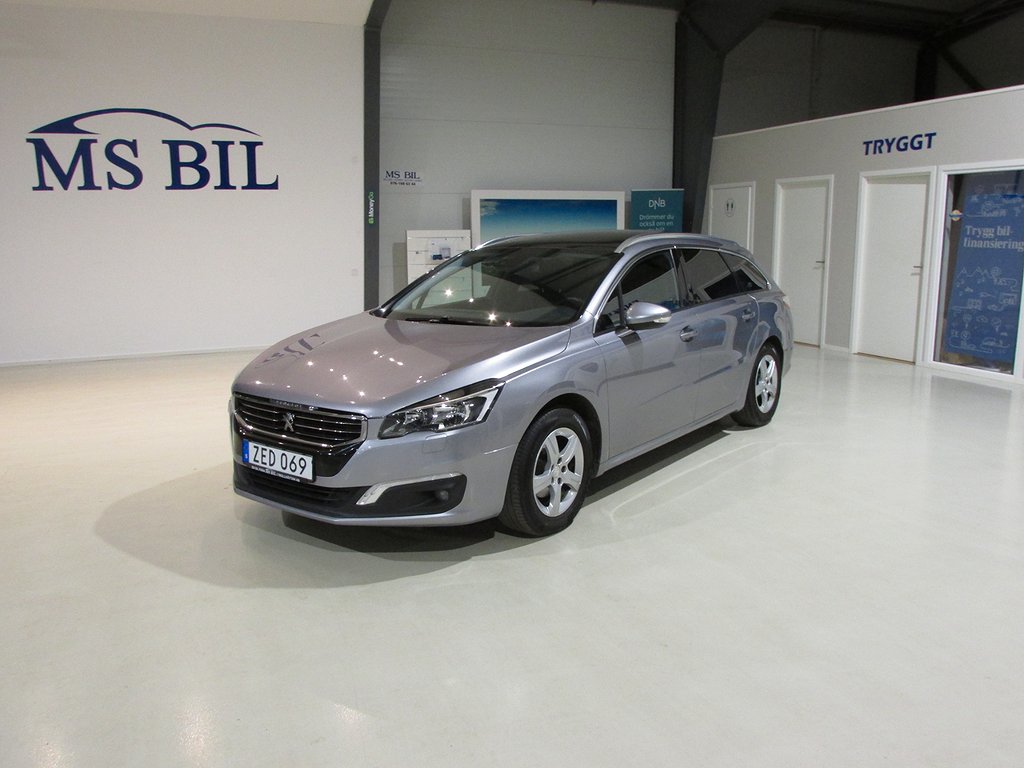 Peugeot 508 SW 1.6 BlueHDi Euro 6 DRAG KROK NY SERVAD BAK KAMERA