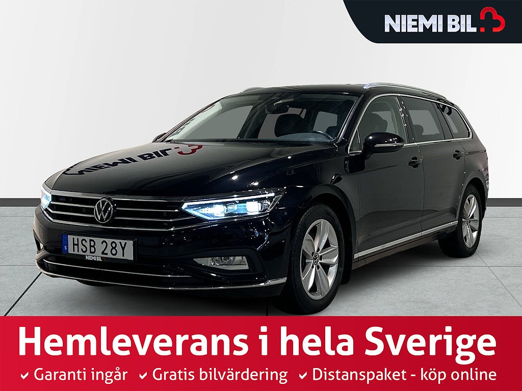 Volkswagen Passat Sportscombi 2.0 TDI AWD GT Drag GPS Pvärm Kamera SoV