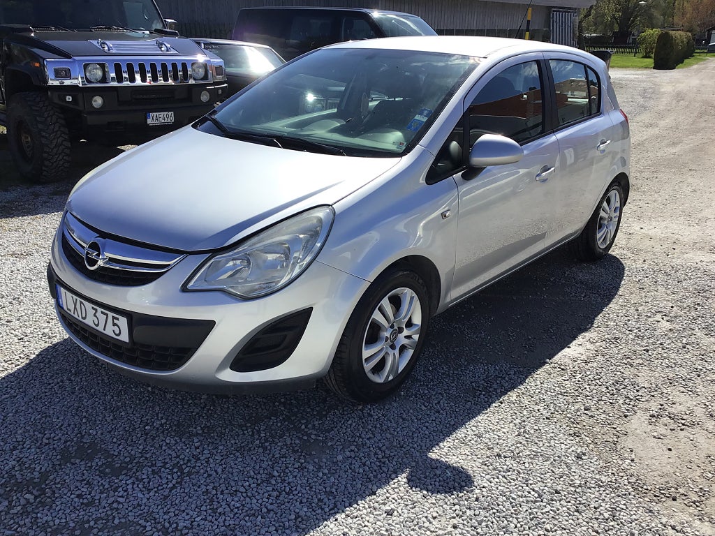 Opel Corsa 5-dörrar 1.2 ecoFLEX Enjoy Euro 5 Fin Gotlandsbil Bes”