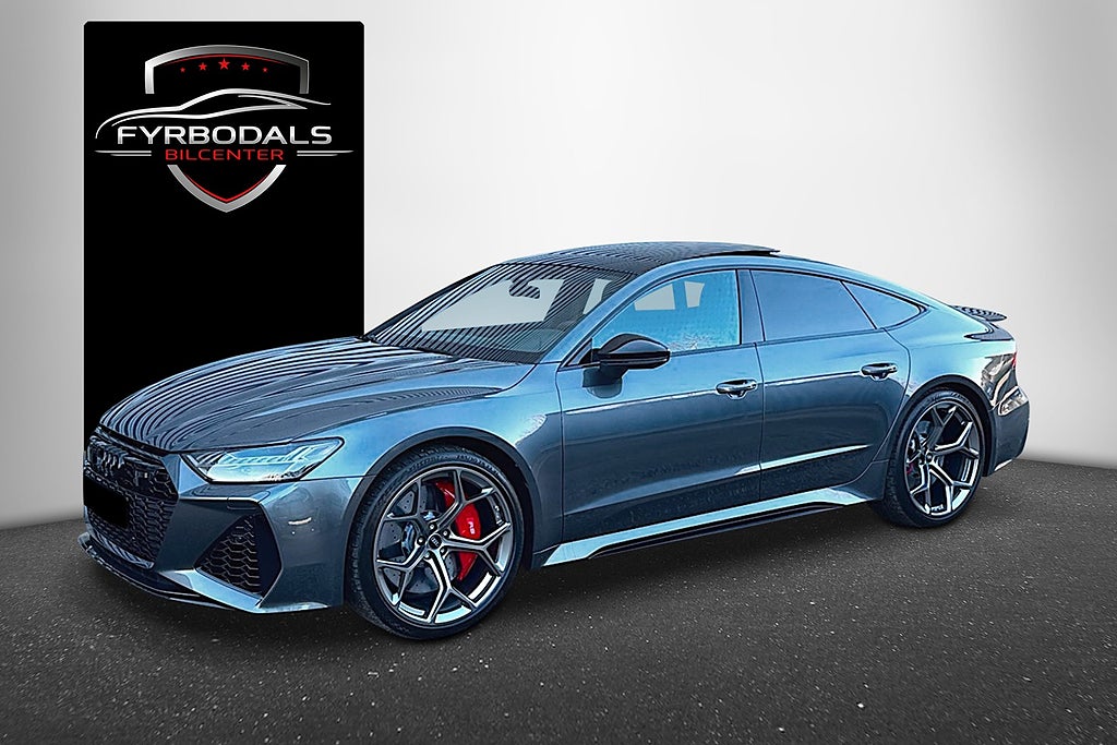 Audi RS7 PERFORMANCE 630HK DRC PANORAMA HUD VÄRMARE MOMS/VAT