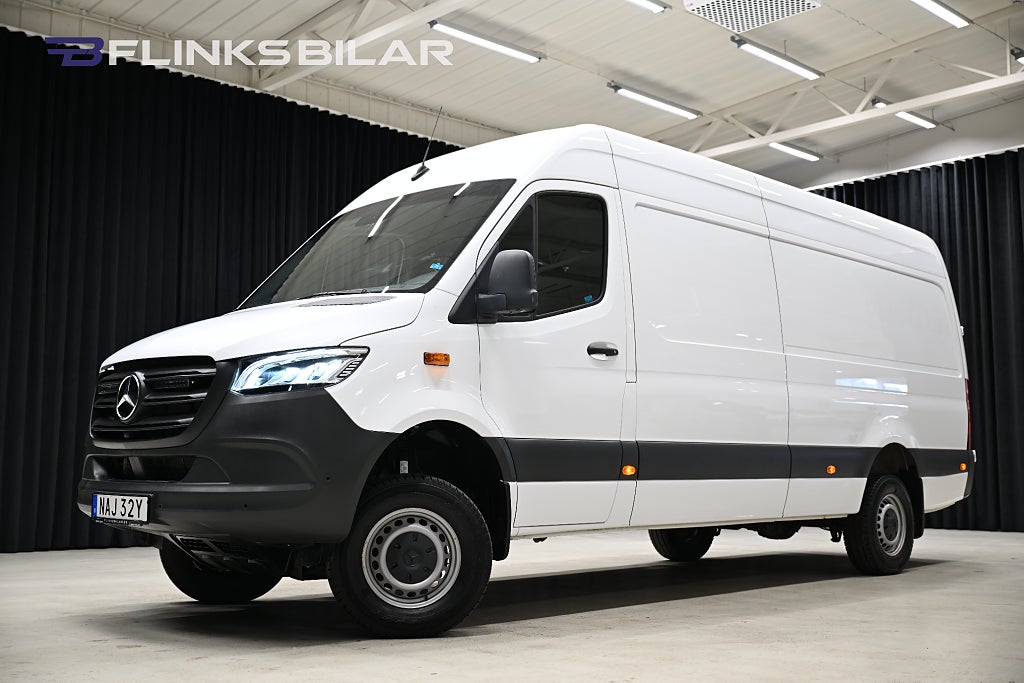 Mercedes-Benz Sprinter 319 4x4 190HK Maxi|Servicebil|SeUtr!