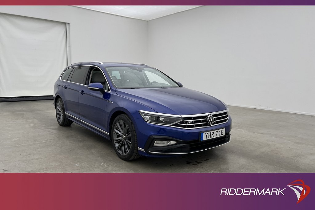 Volkswagen Passat 4M 200hk R-Line Värm Cockpit Skinn Kamera