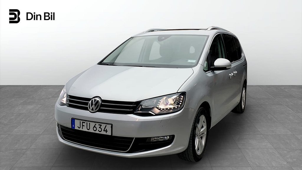 Volkswagen Sharan TDI150 DSG Premium/7Sits/P-värmare/Navi