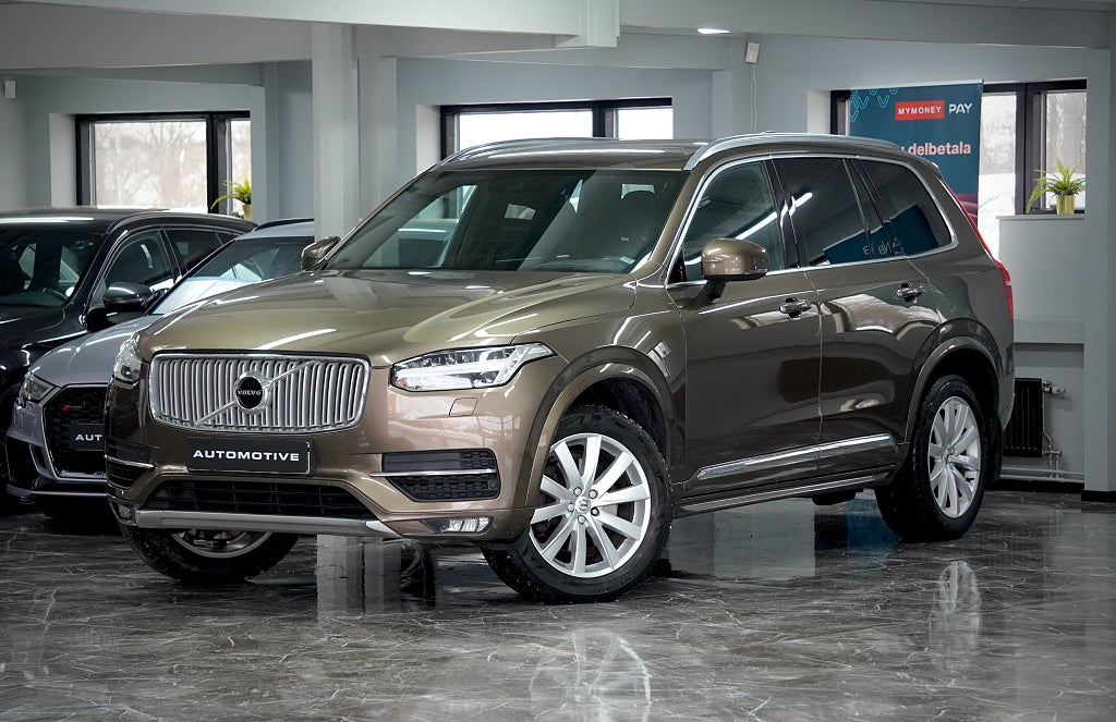 Volvo XC90 D5 AWD Geartronic Inscription Läder Drag B-kamera