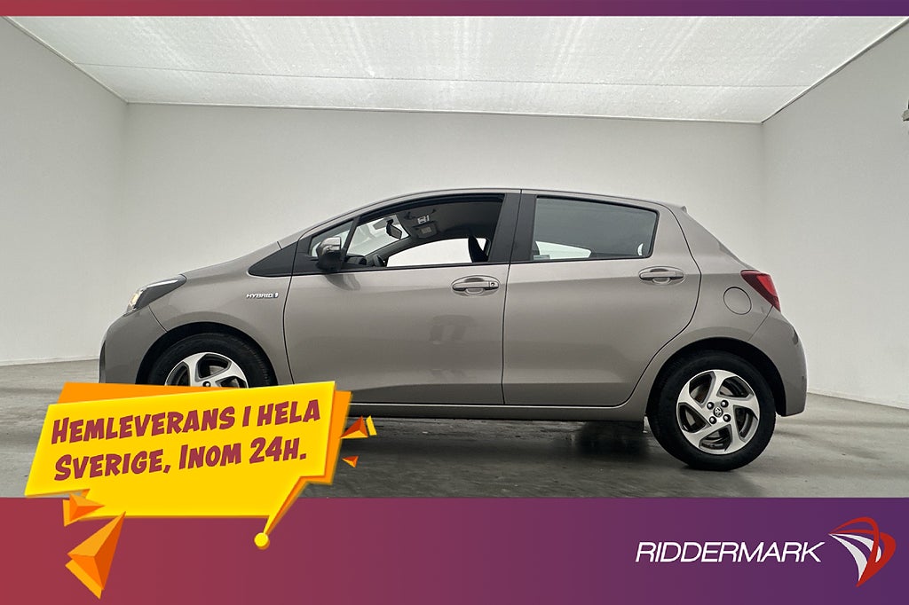 Toyota Yaris Hybrid Active Backkamera Låg-Årsskatt 0,33L/mil