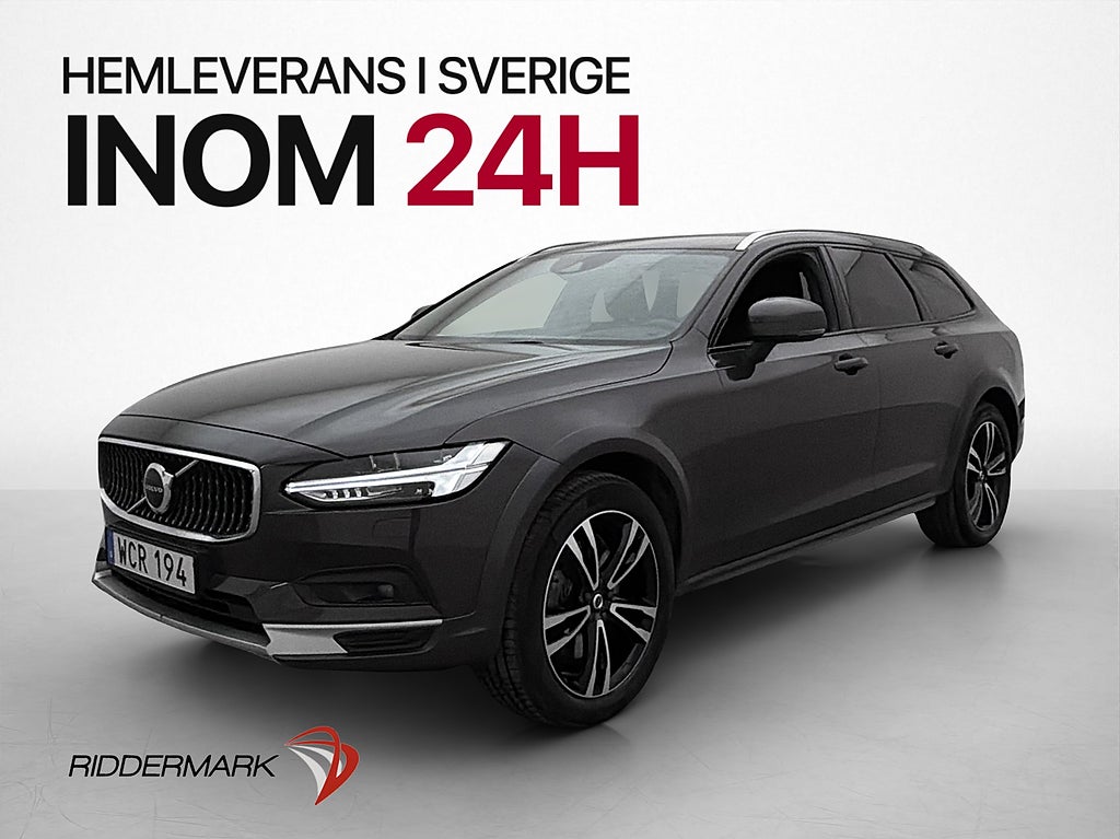 Volvo V90 Cross Country B4 197hk AWD Skinn H/K Värmare Drag