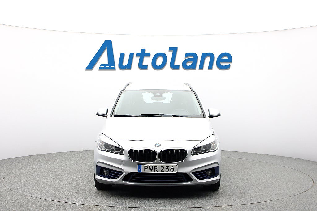 BMW 218d Active Tourer SportLine, GPS, Automat, Rattvärme 150hk