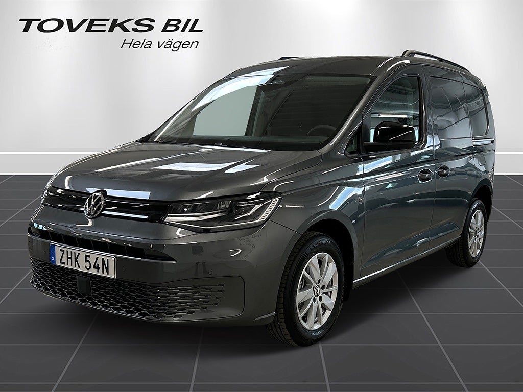 Volkswagen Caddy Cargo 2,0TDI 122HK 4M Dubbla sidodörrar MKT UTR