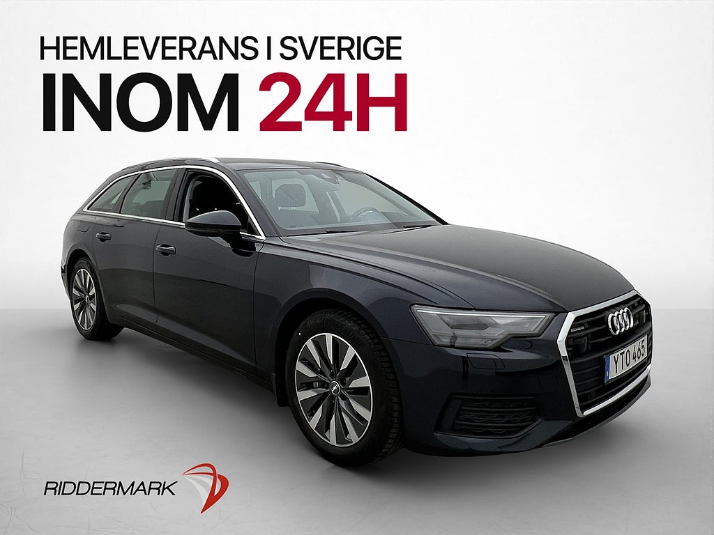 Audi A6 45 TDI 231hk Q Värmare B&O Kamera Drag Adaptiv-Fart