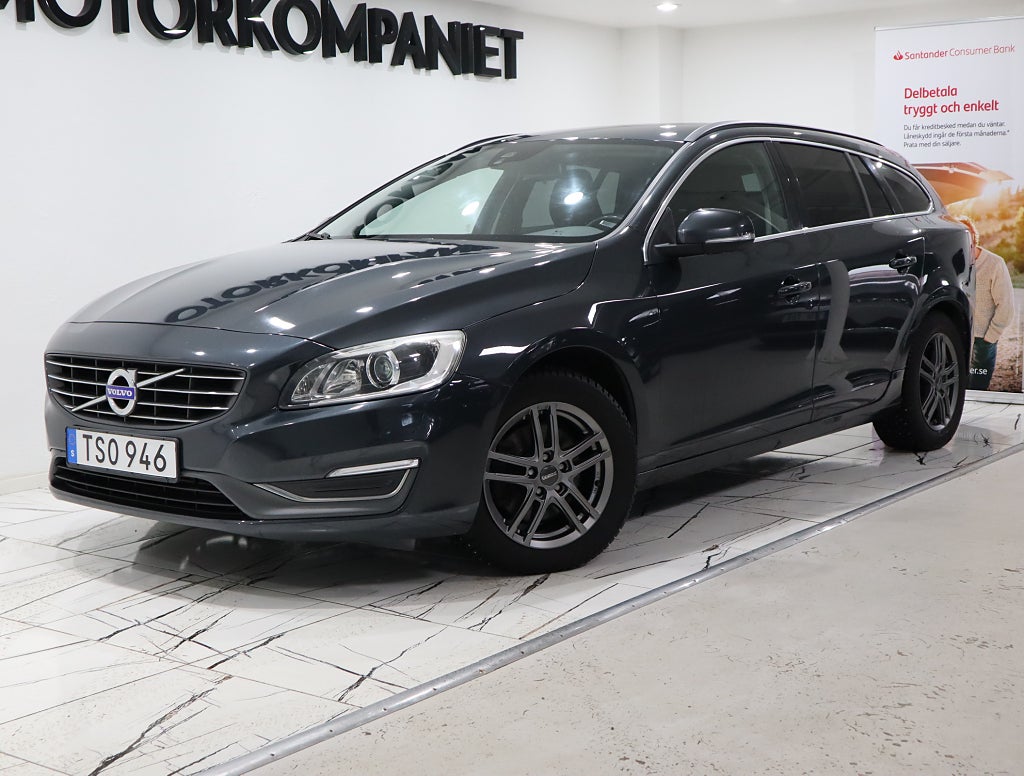 Volvo V60 2.0 Bi-Fuel Momentum Värmare Dragkrok Kamrem Bytt